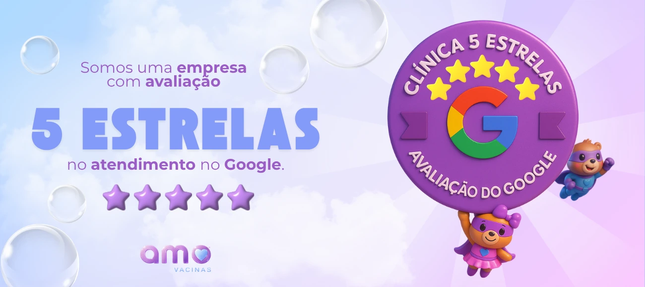 Somos uma empresa com avaliação 5 estrelas no atendimento no Google. Clínica 5 estrelas na avaliação do Google.