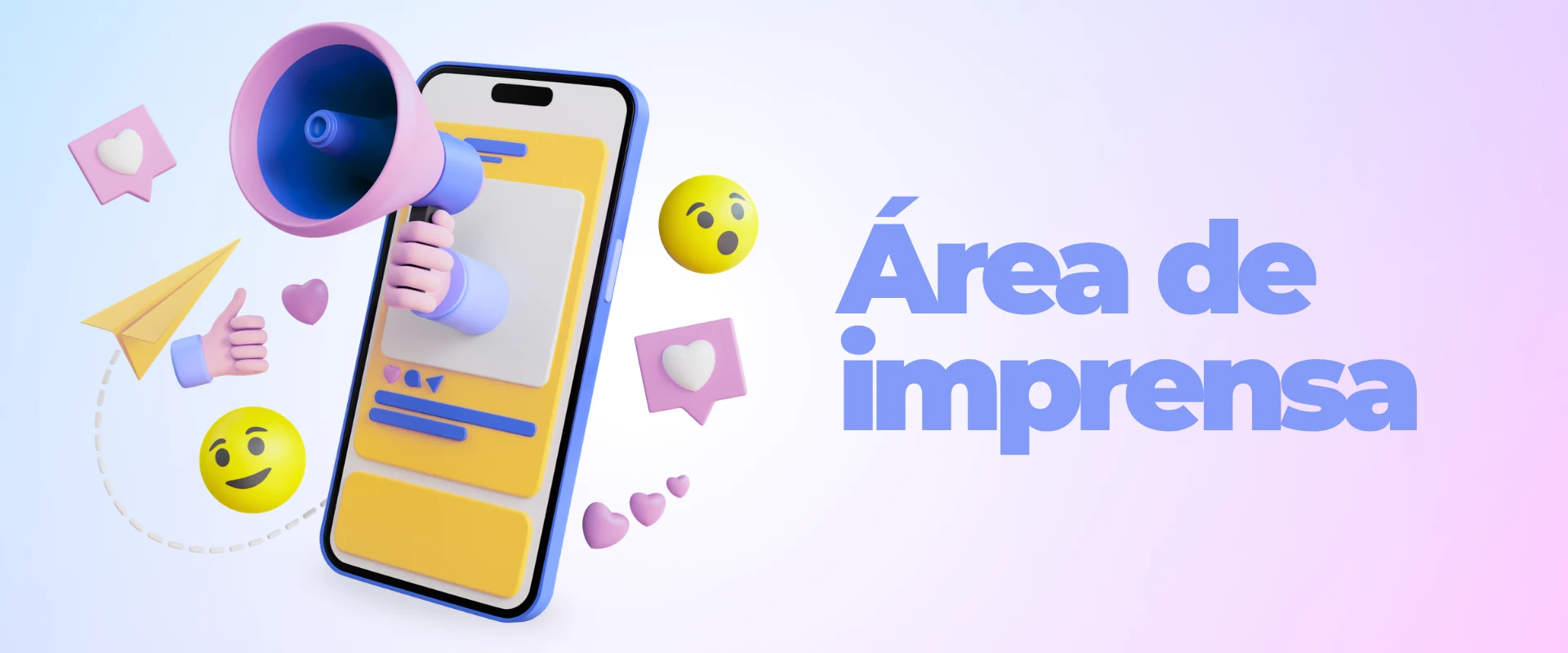 Área de imprensa da Amo Vacinas