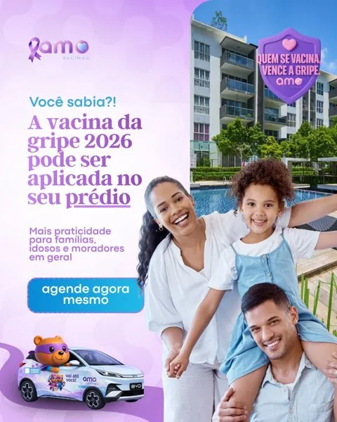 Publicação no Instagram da Amo Vacinas