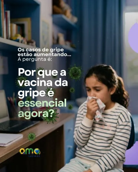 Publicação no Instagram da Amo Vacinas